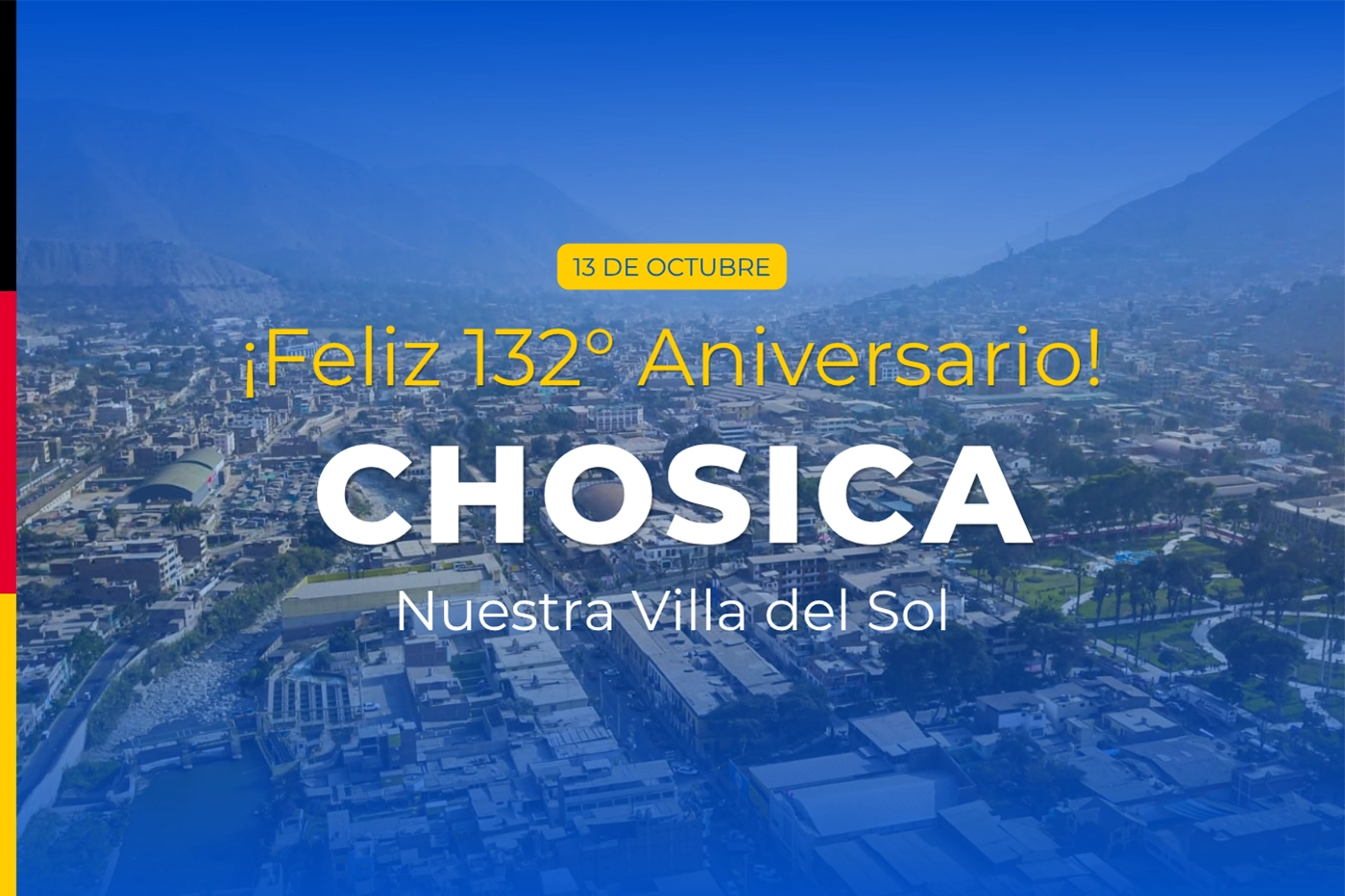 En el 132° Aniversario de Chosica